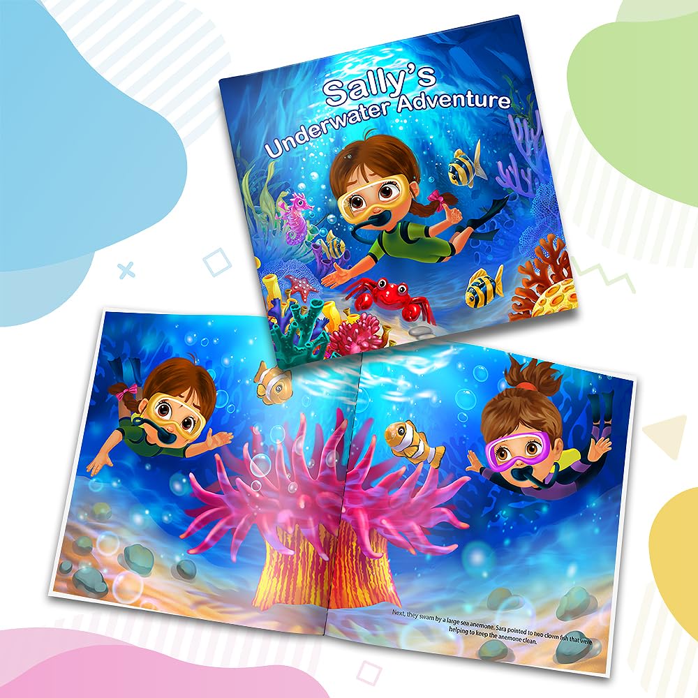 Personalized Story Book for Kids - The Underwater Adventure 1