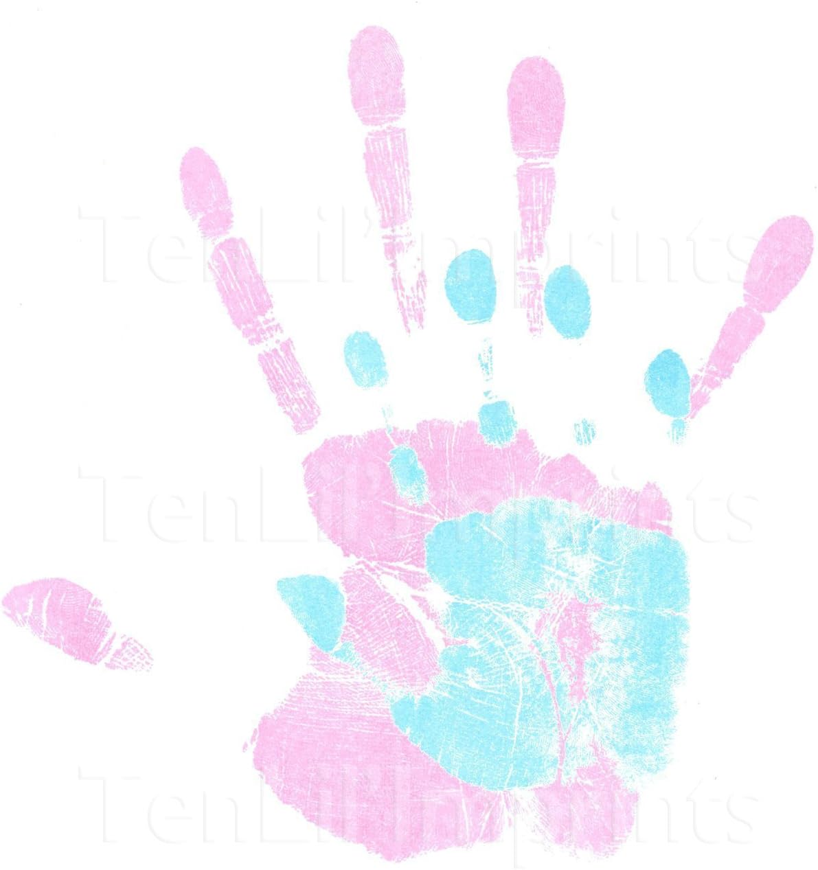 Ten Lil Imprints Mommy and Me Inkless Kit Blue 1