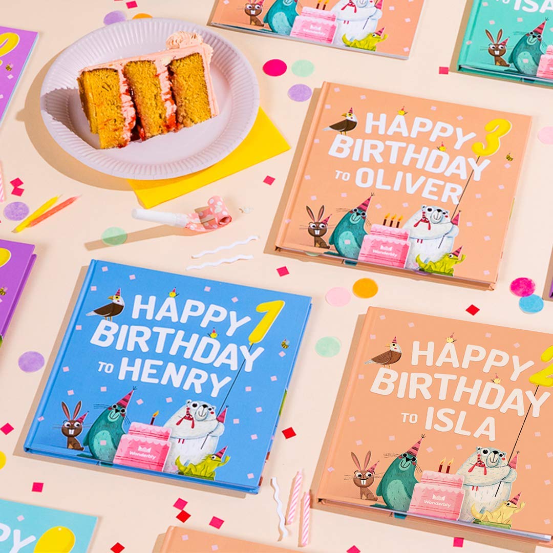 Wonderbly Personalized 1st Birthday Book - Happy Birthday to You