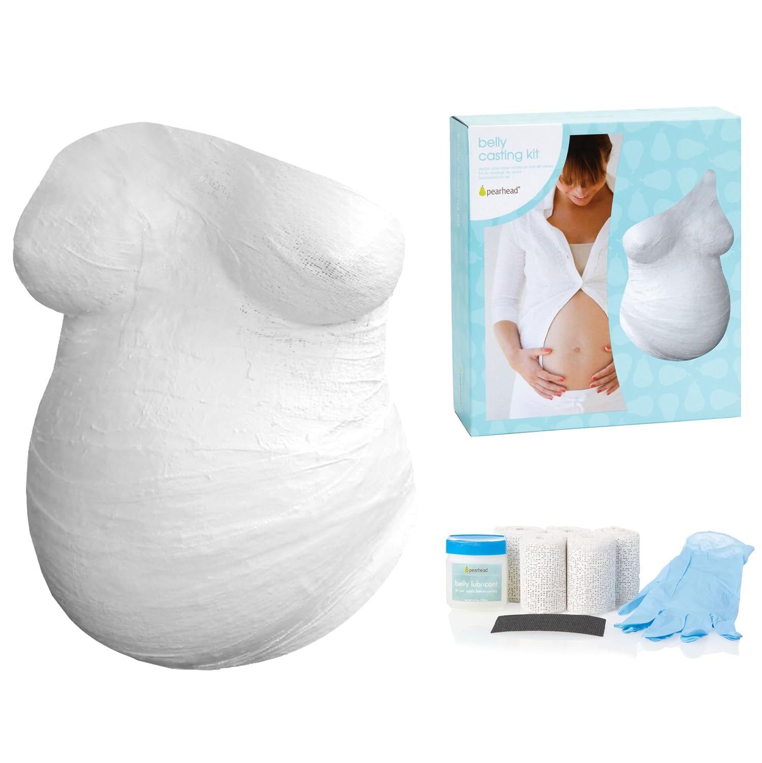 Pearhead Belly Casting Kit - Pregnancy Keepsake for Expecting Moms