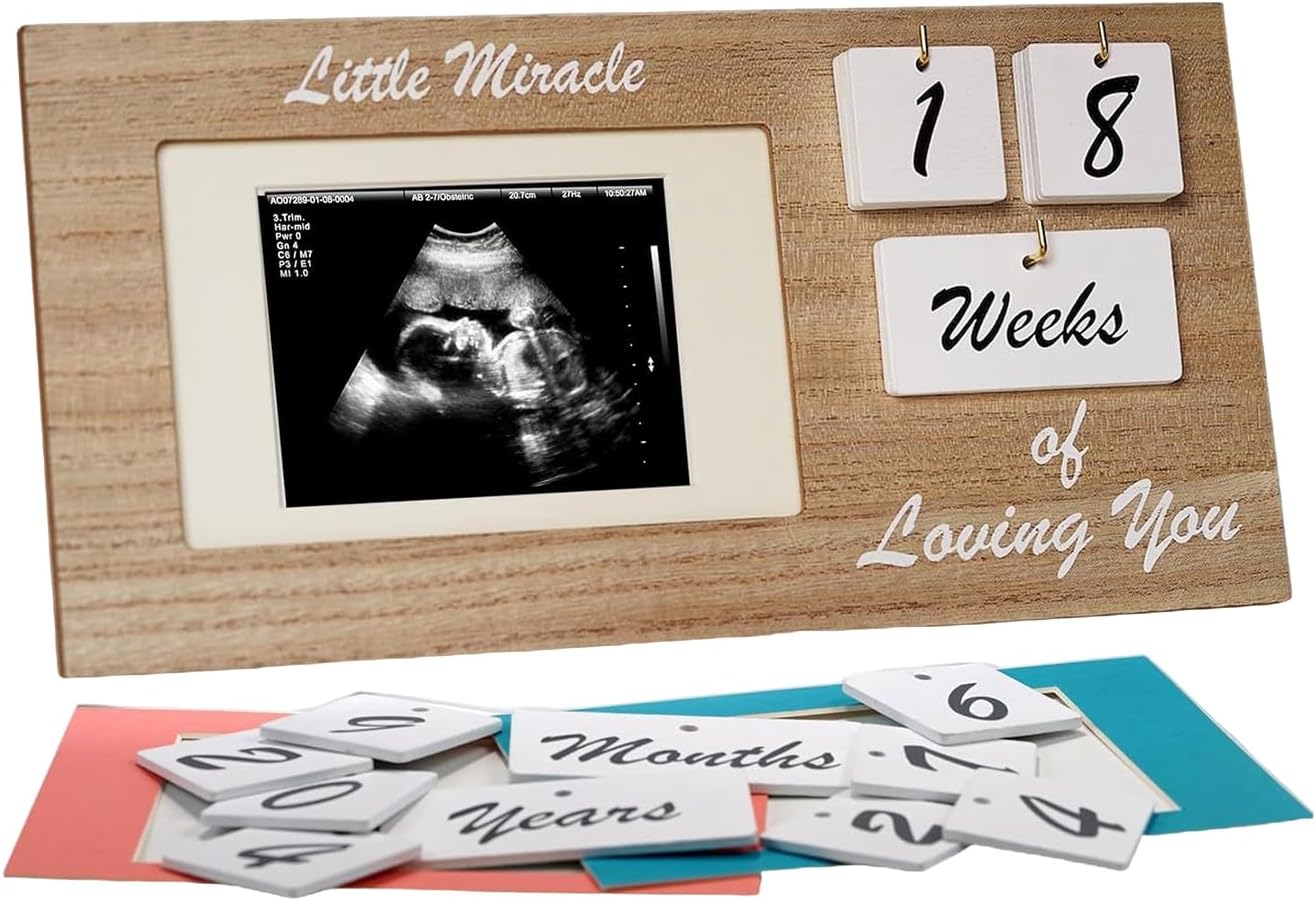 YelloIris Brown Ultrasound Keepsake Frame