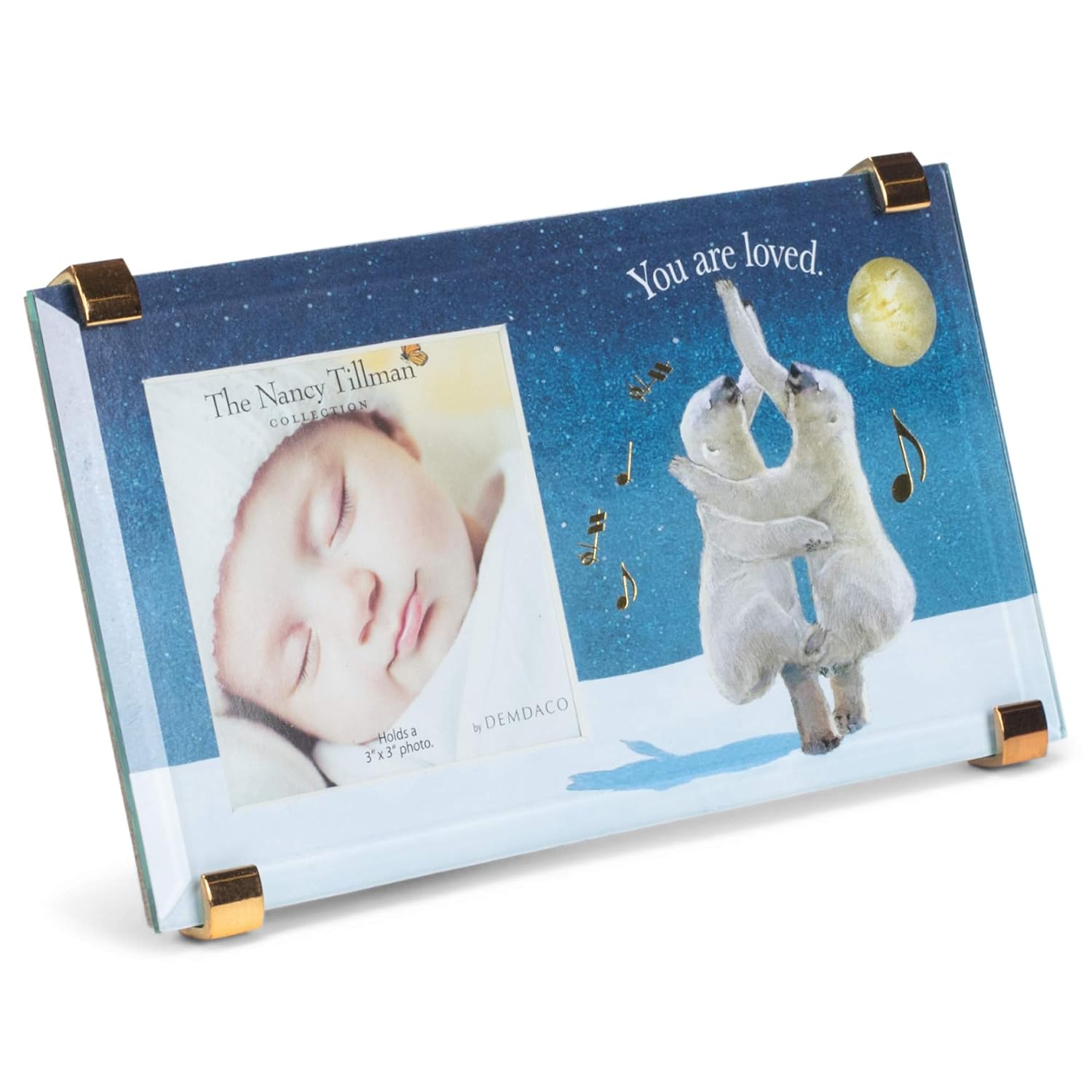 DEMDACO You Are Loved Enamel Picture Frame