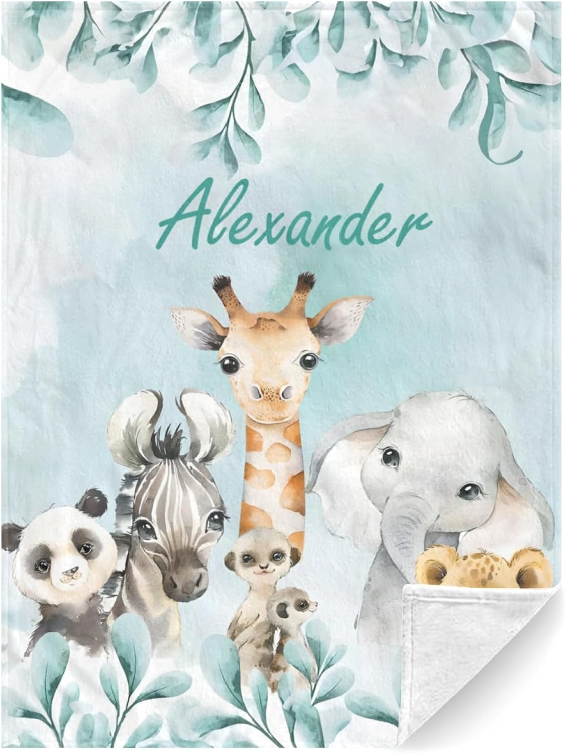 Personalized Baby Blanket with Name for Boys and Girls 1