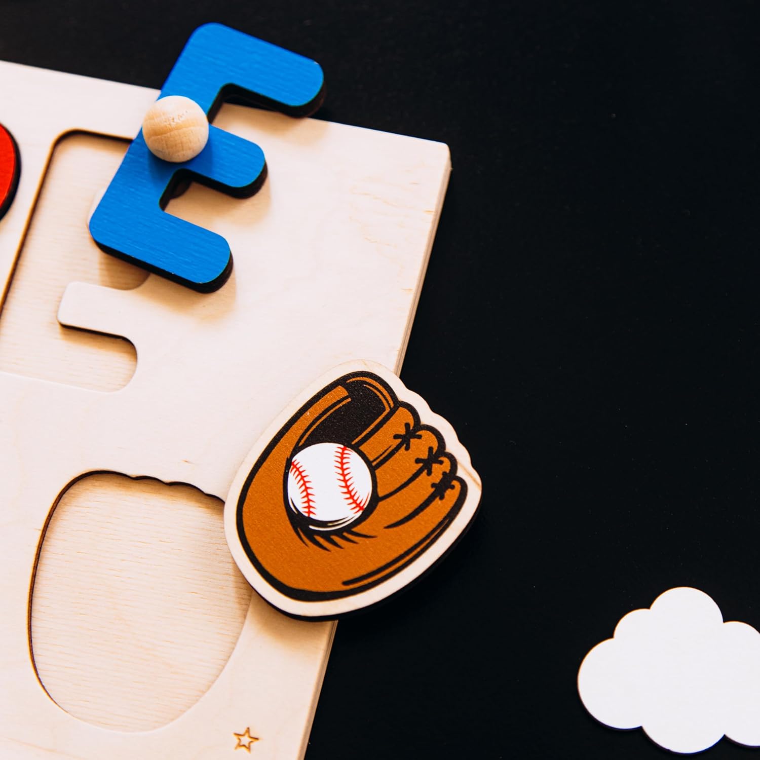 Personalized Golf Name Puzzle for Toddlers
