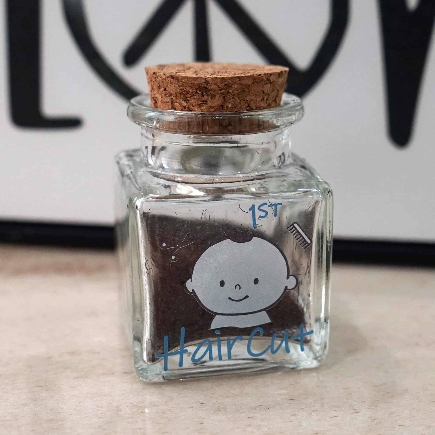 First Haircut Keepsake Holder for Baby Boy
