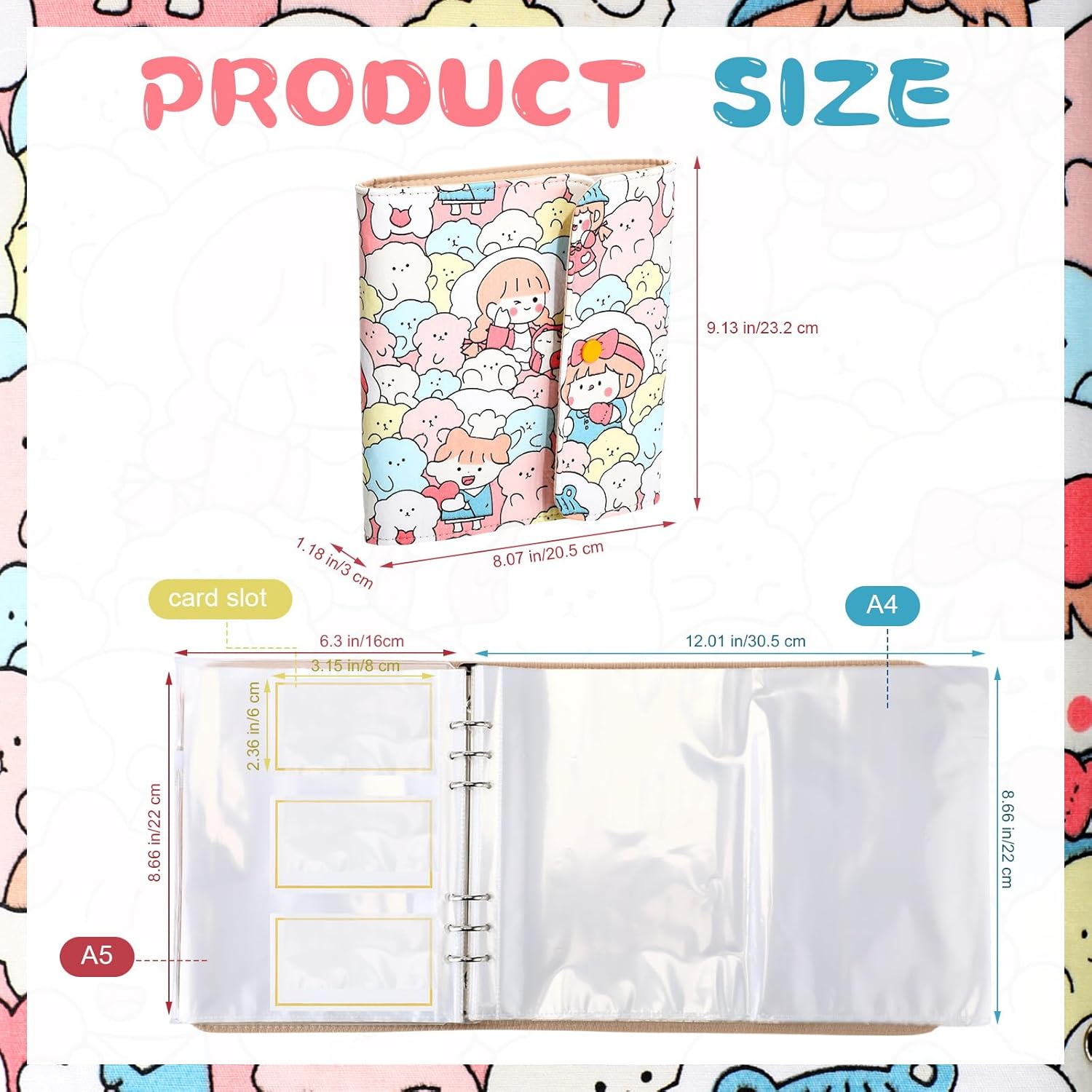Marspark Baby Document Organizer with Zipper Bag