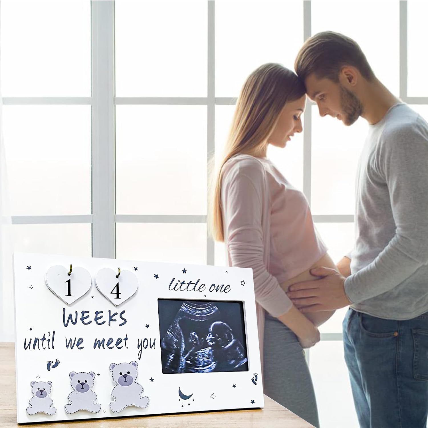 OurWarm Ultrasound Frame with Baby Countdown