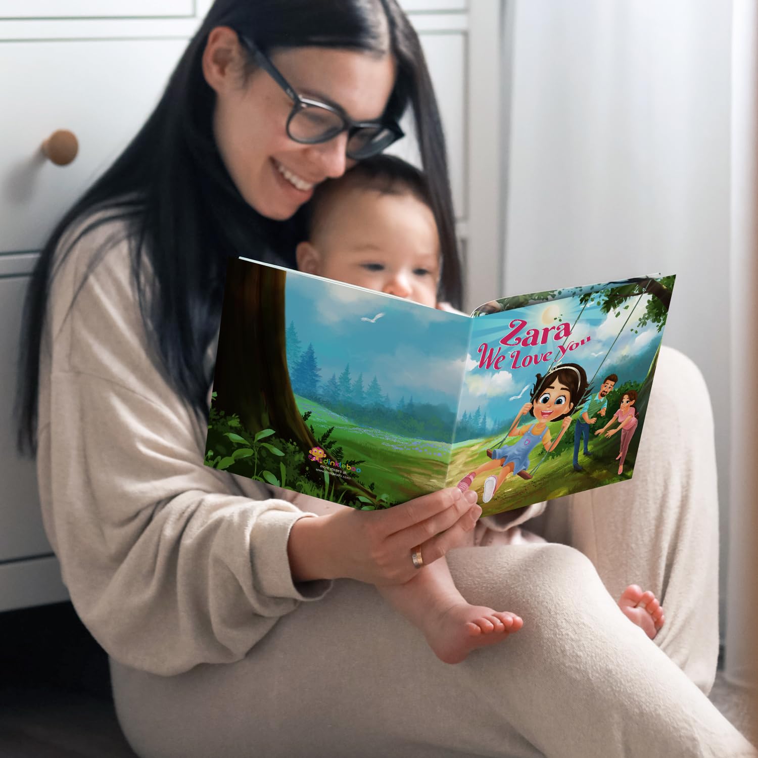 Personalized Story Book for Kids - We Love You by Dinkleboo