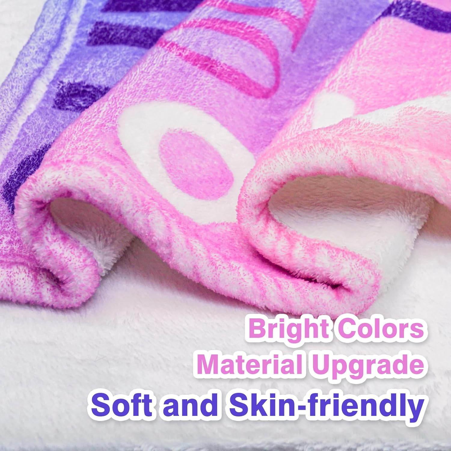 Baosity Custom Name Blanket for Kids Babies Adults