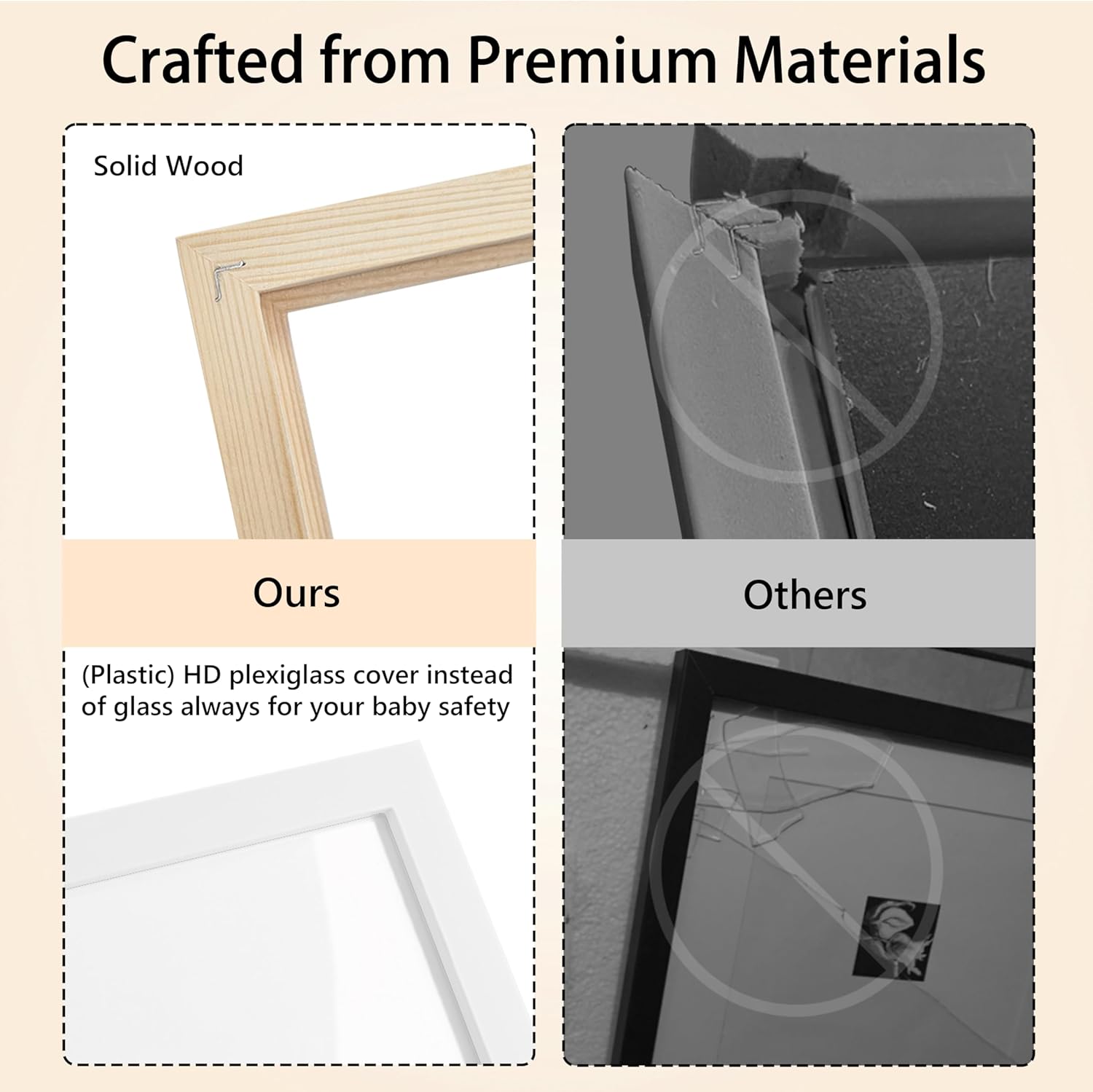 Sonogram Signature Frame Guest Book for Expecting Moms