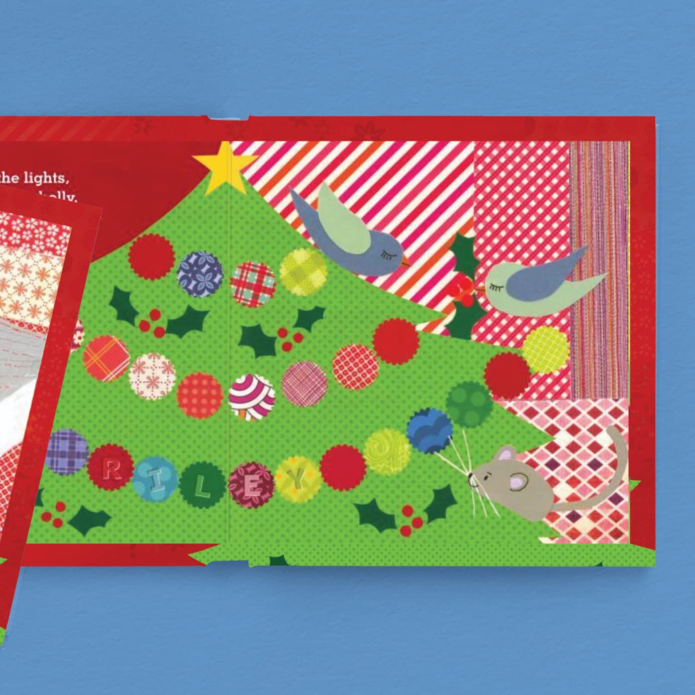 Babys 1st Christmas Personalized Story Book
