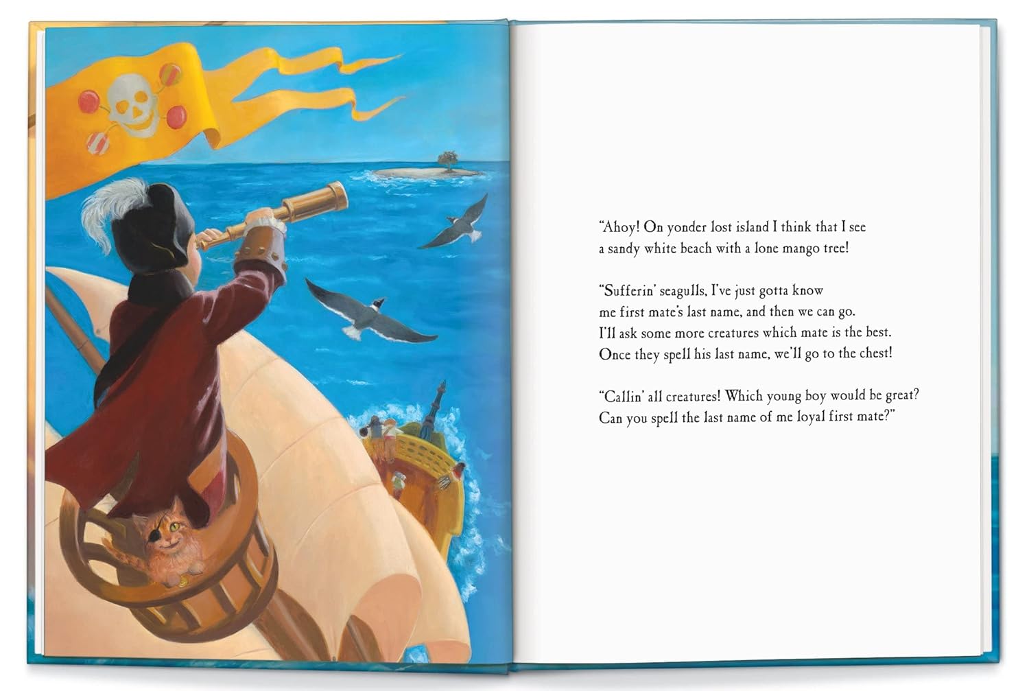 Personalized Pirate Story Book for Kids - I See Me Hardcover Keepsake