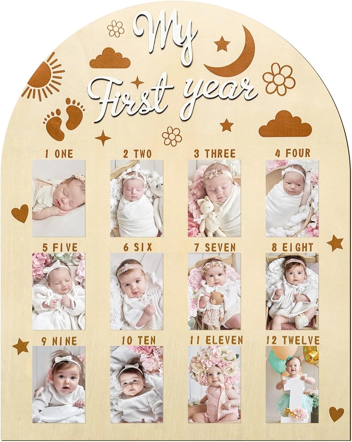 Barri Design First Year Photo Display Board