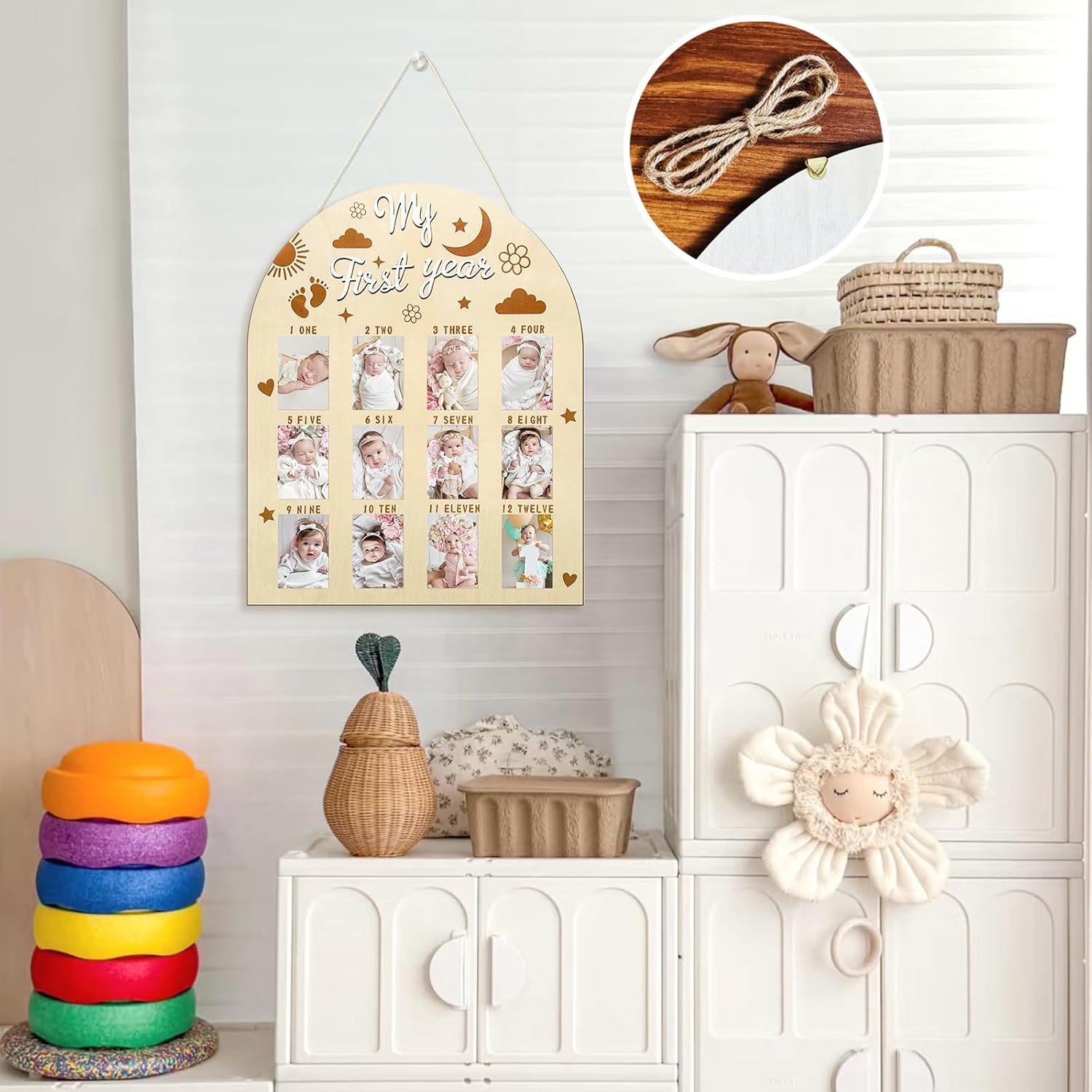 Barri Design First Year Photo Display Board