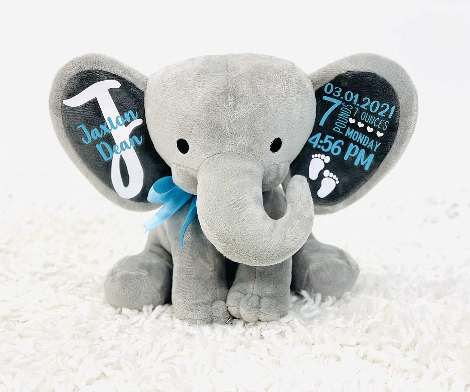 Personalized Baby Stuffed Animal Keepsake