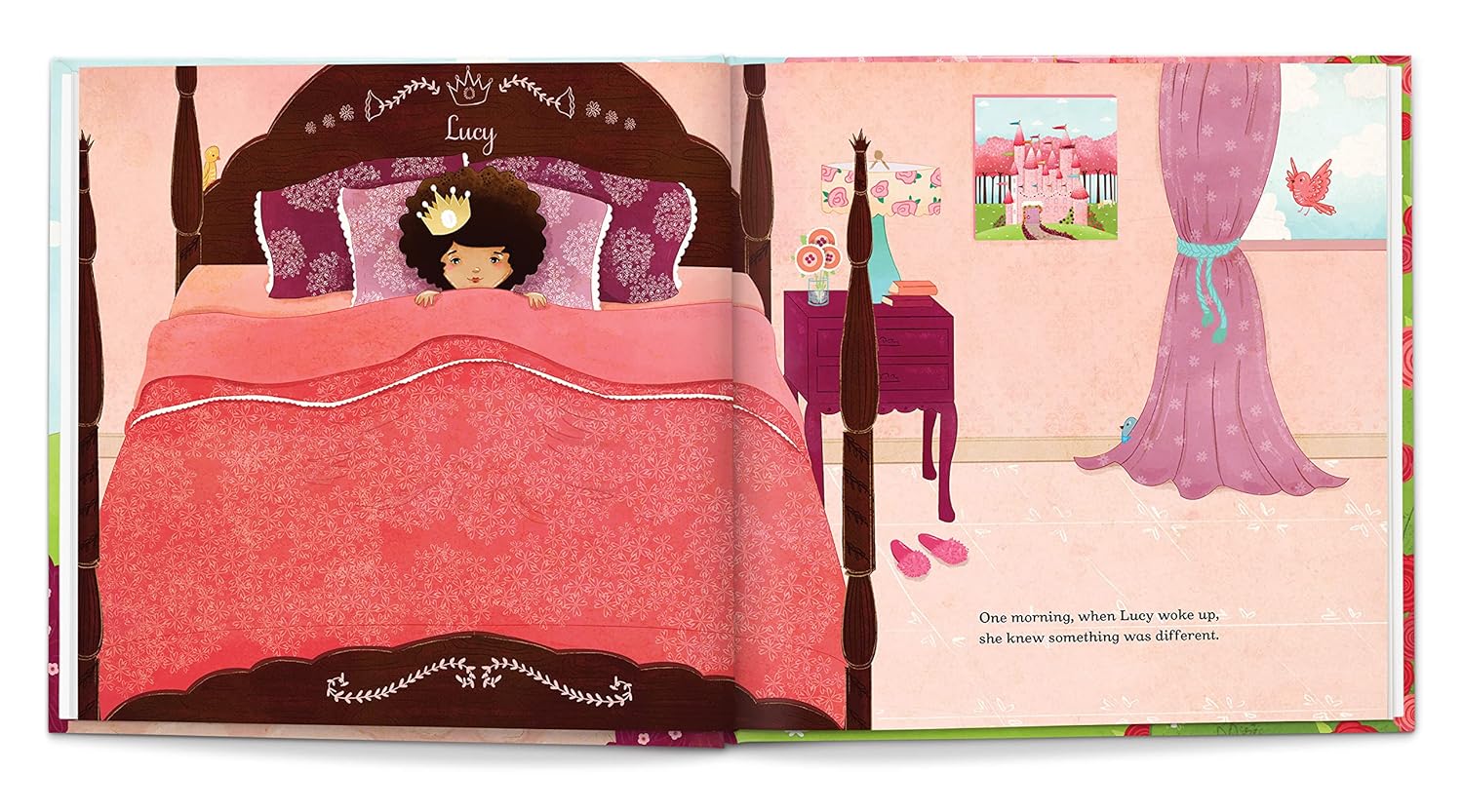 Princess Personalized Childrens Story Hardcover Keepsake