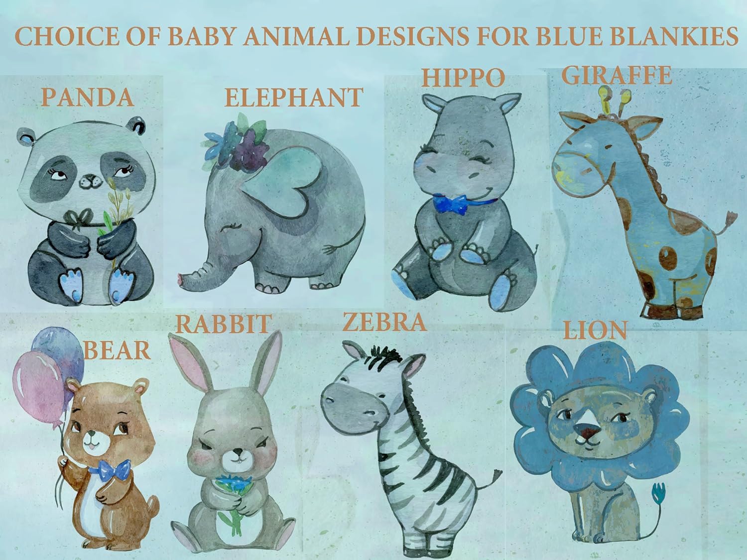 Personalized Baby Blanket for Boys with Name Birth Stats