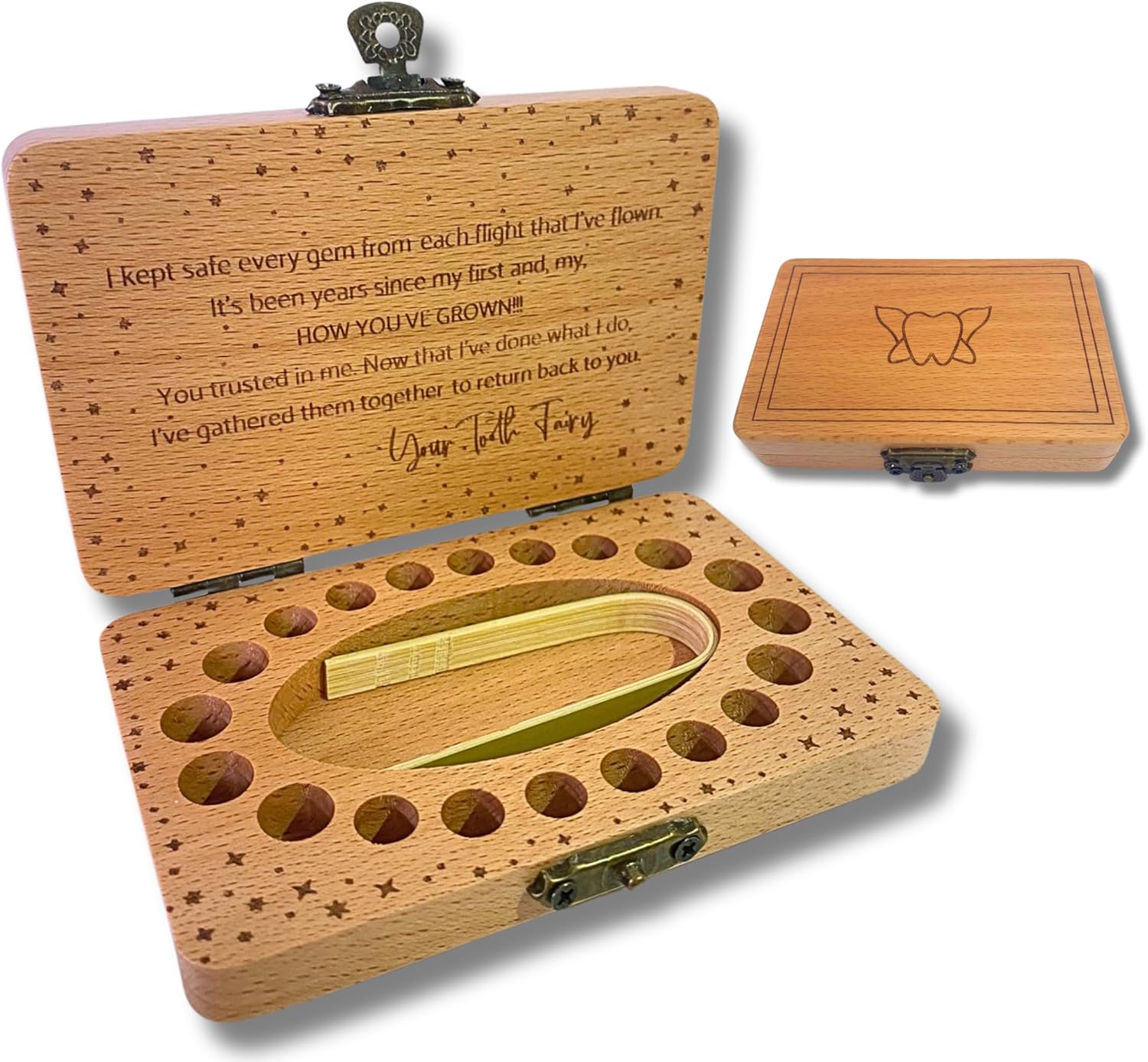 20 Moments of Tooth Keepsake Box for Kids