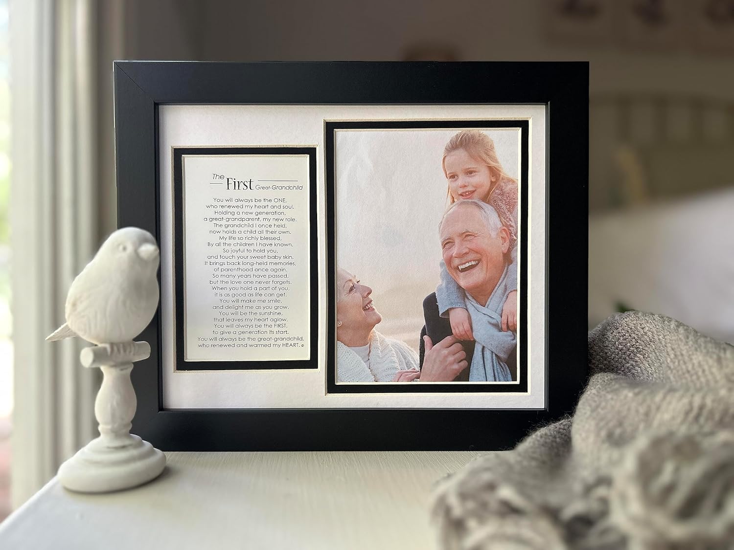 The Grandparent Gift Co First Great-Grandchild Photo Frame 1