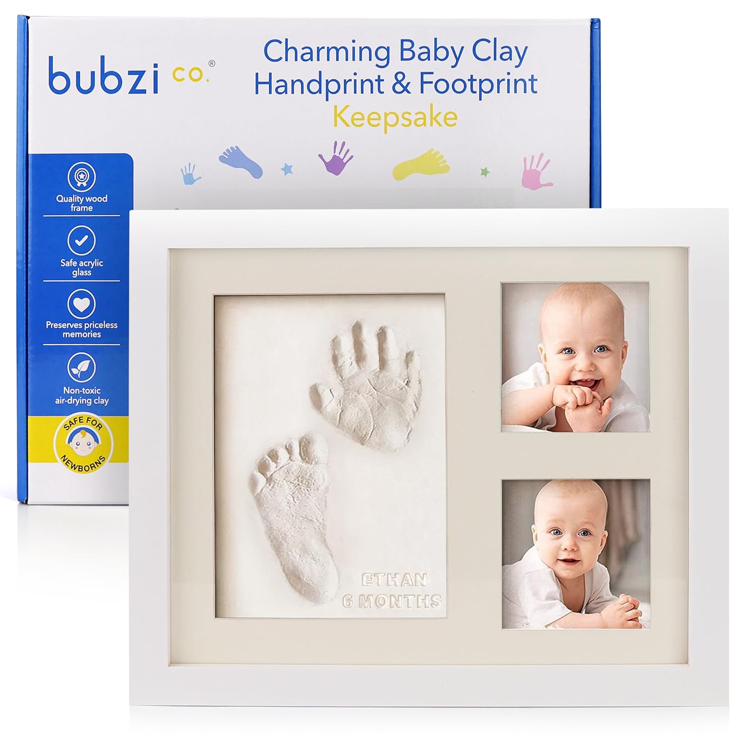 Bubzi Co Baby Keepsake Frame Kit