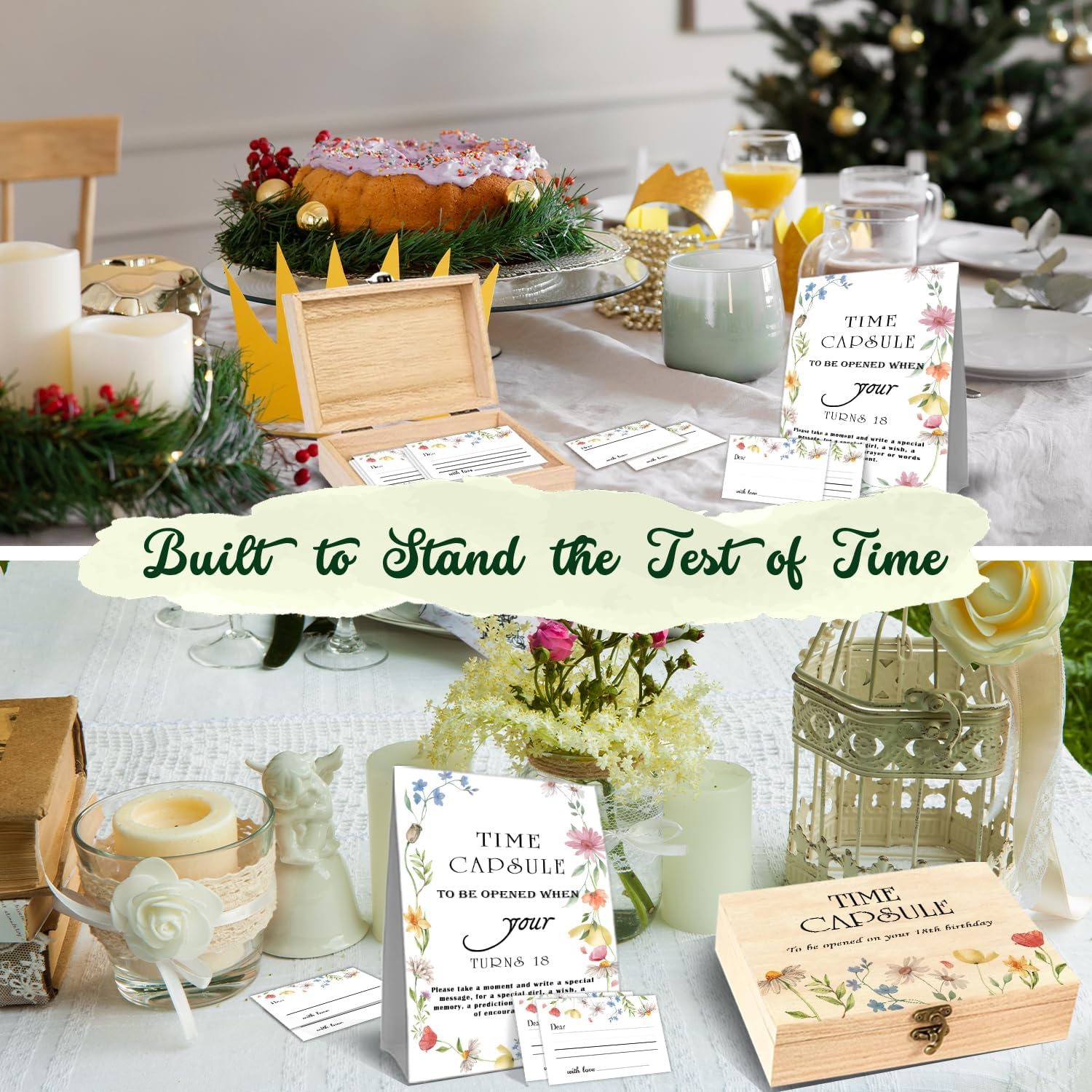 DEANHOT Floral Time Capsule Set