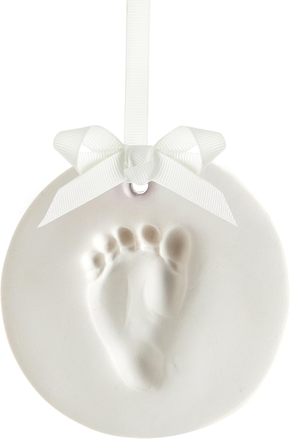 Pearhead Baby Handprint Footprint Kit with 3 Ribbons