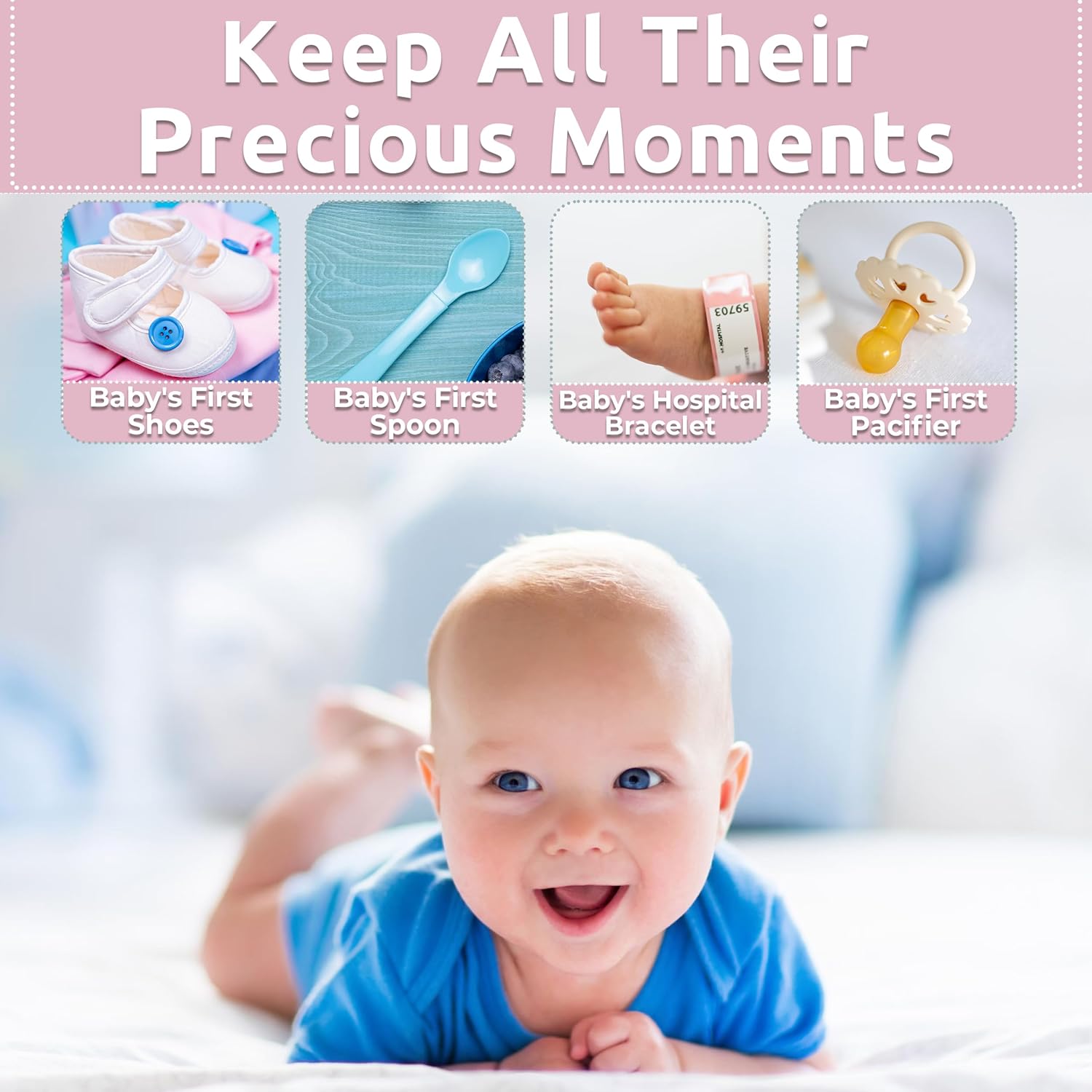 VOTUM Baby Keepsake Box - Fairytale Design 1