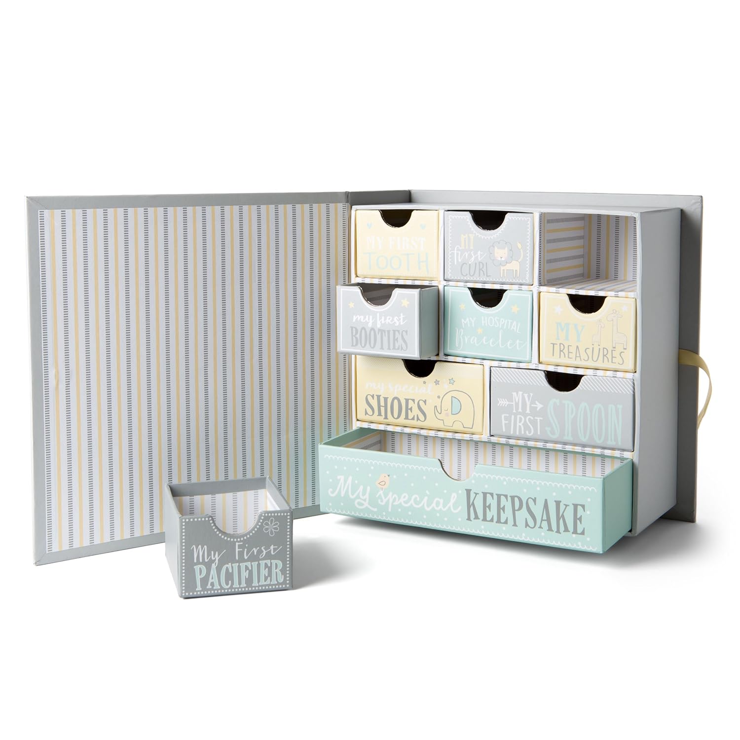 Votum Baby Keepsake Box - Moon Stars 9 Compartments