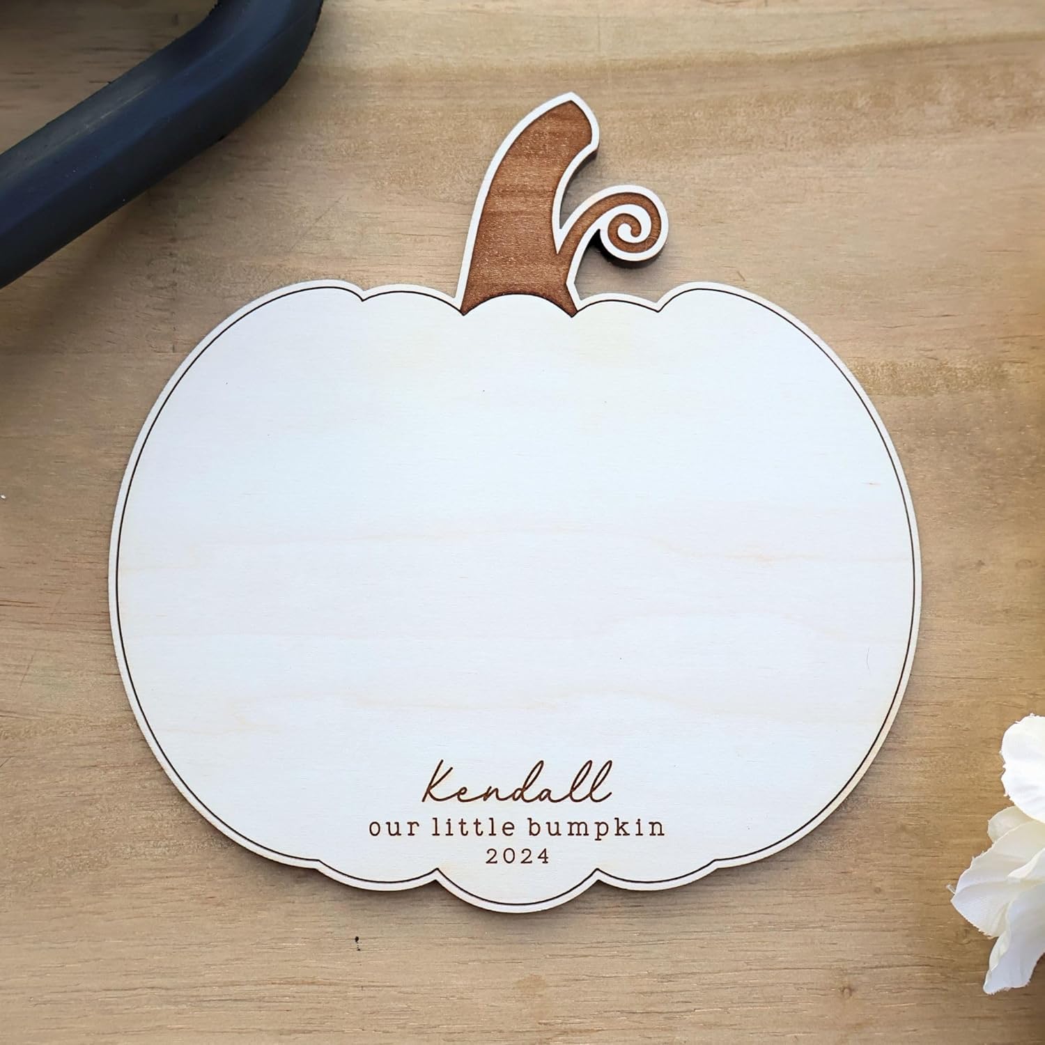 Custom Baby Bum Keepsake Halloween Sign
