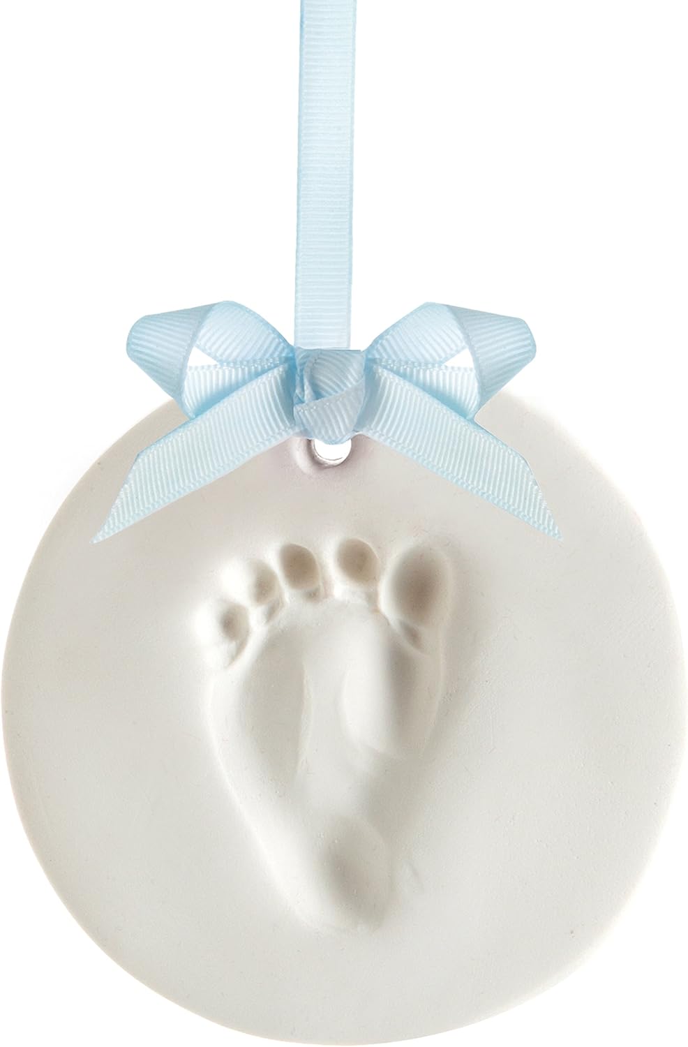 Pearhead Baby Handprint Footprint Kit with 3 Ribbons