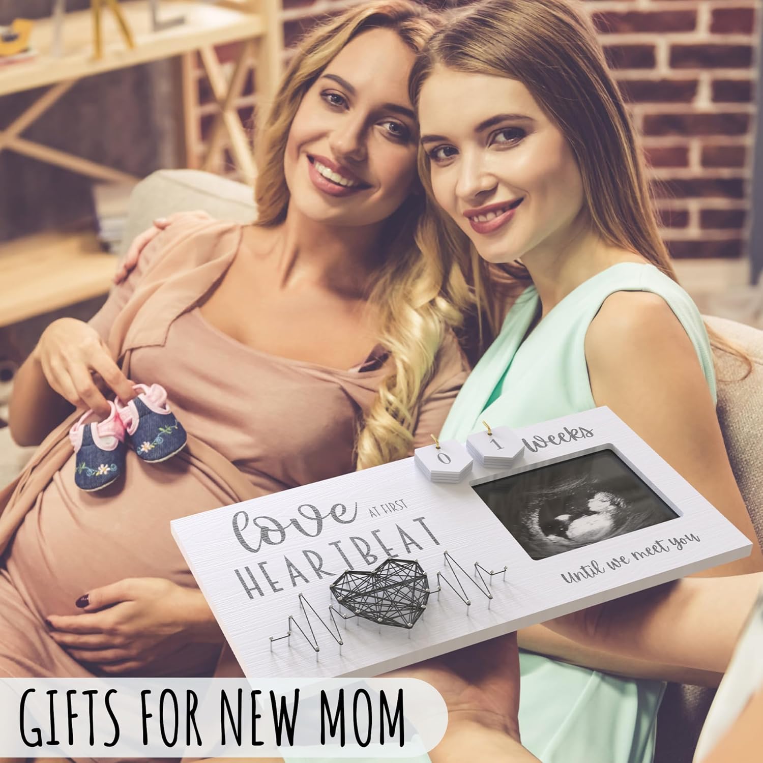 EURSET Baby Ultrasound Frame with Countdown Display 1