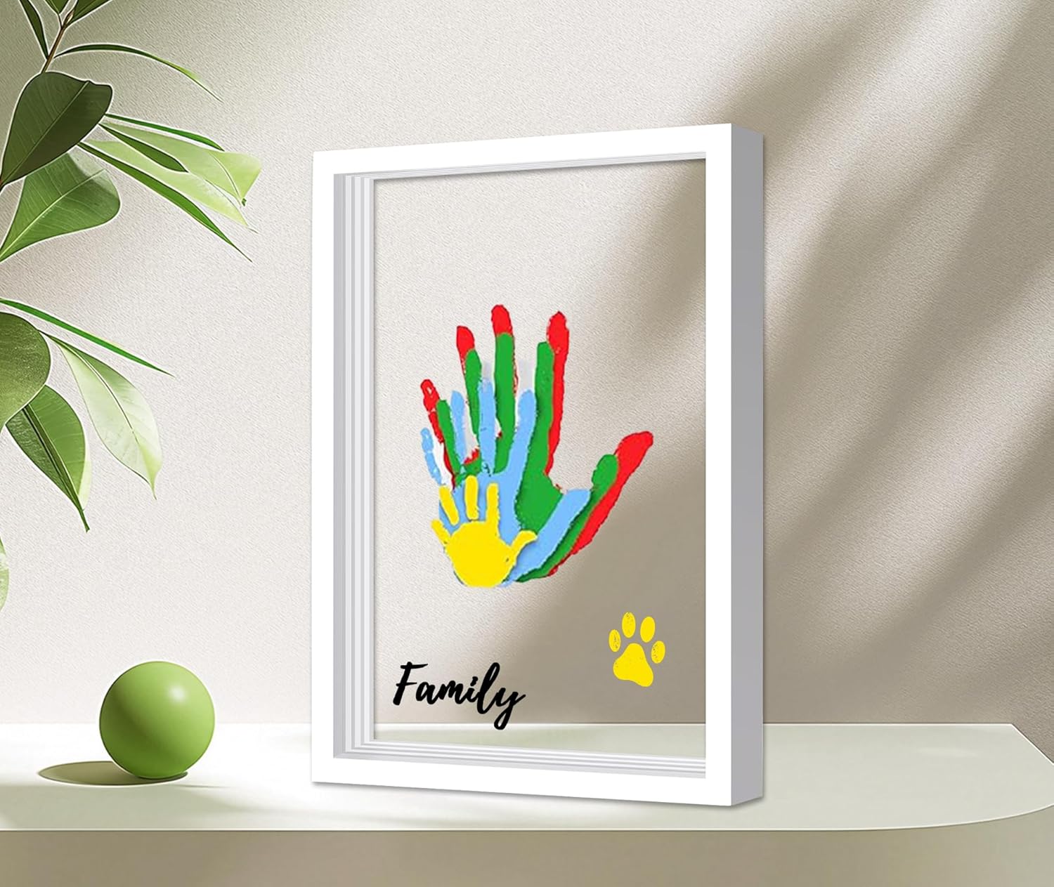 VidwanHome Family Handprint Kit - DIY Keepsake Frame 1