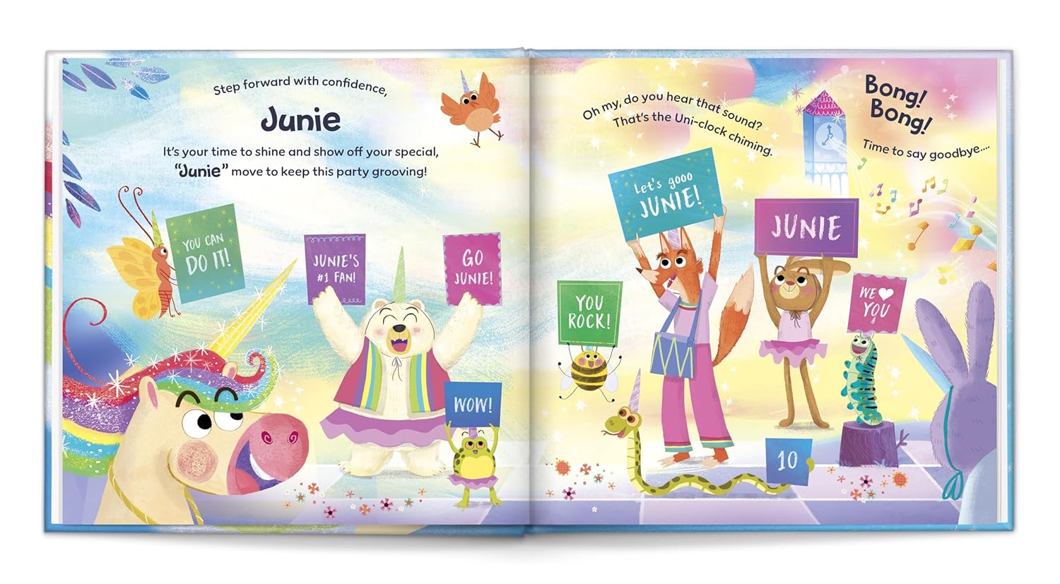 My Unicorn Dance Party Personalized Story 1