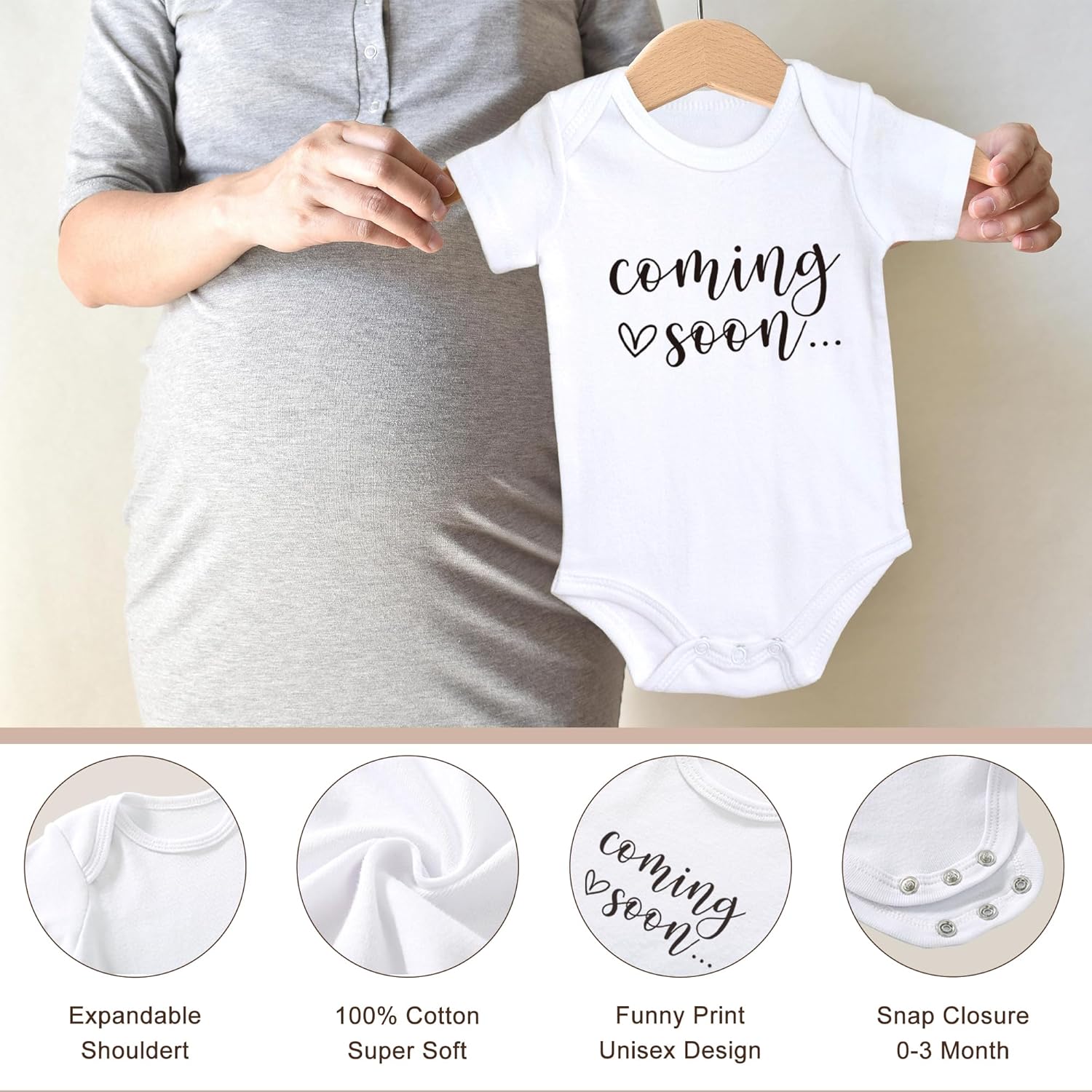 Blinking Stars Pregnancy Announcement Set 1