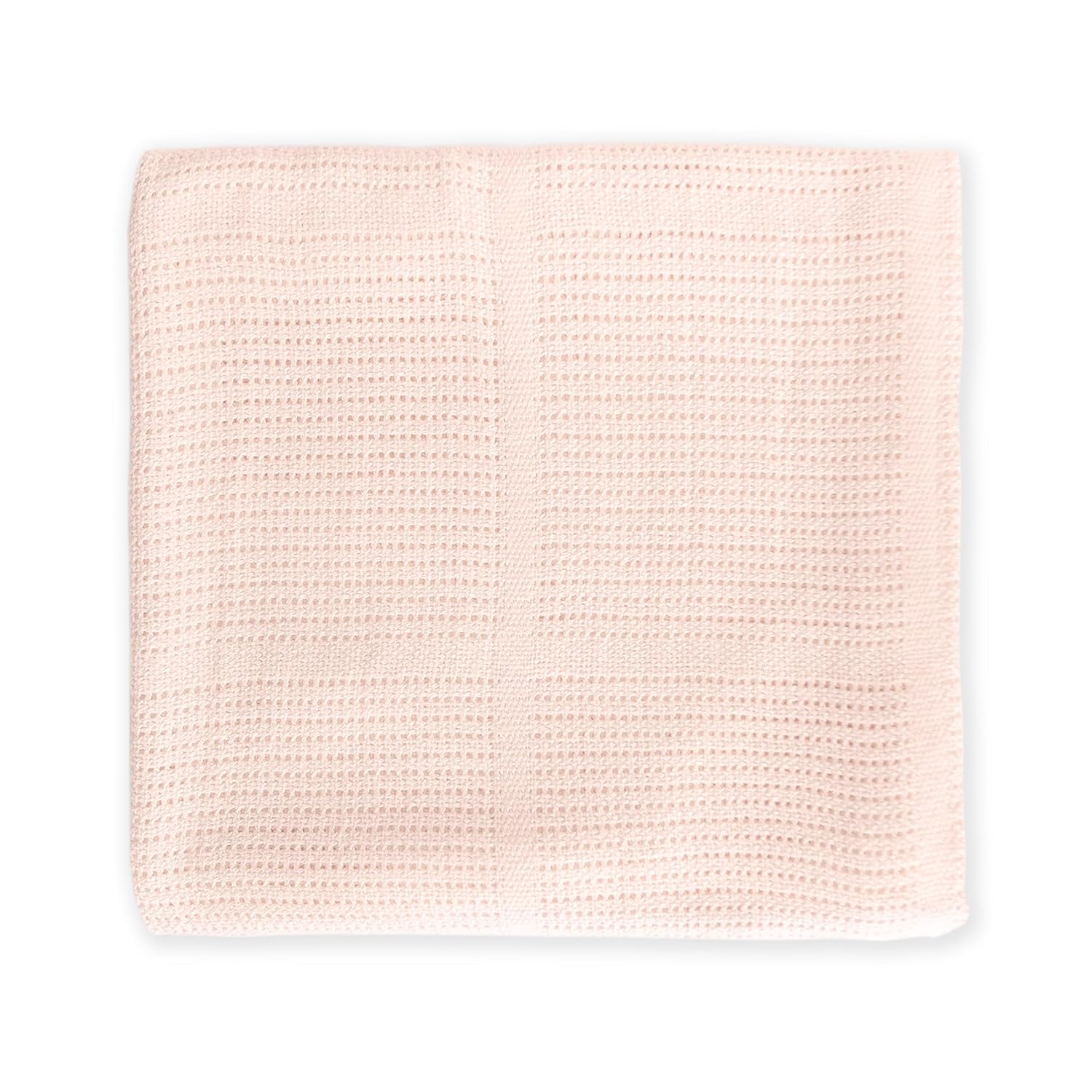 Amazing Baby Soft Pink Cellular Blanket