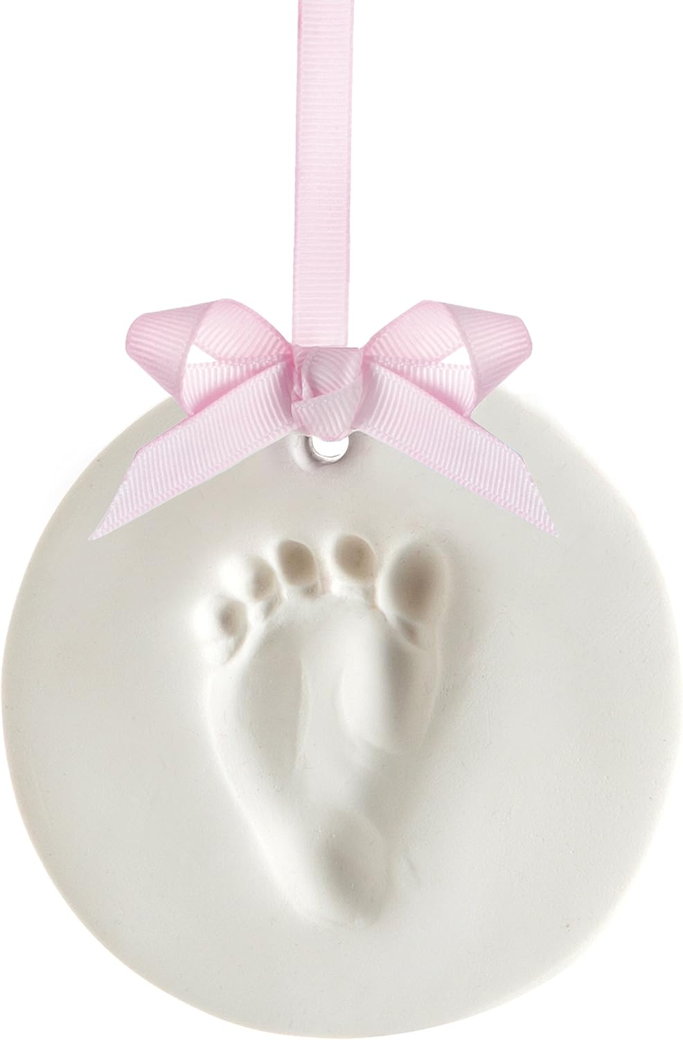Pearhead Baby Handprint Footprint Kit with 3 Ribbons