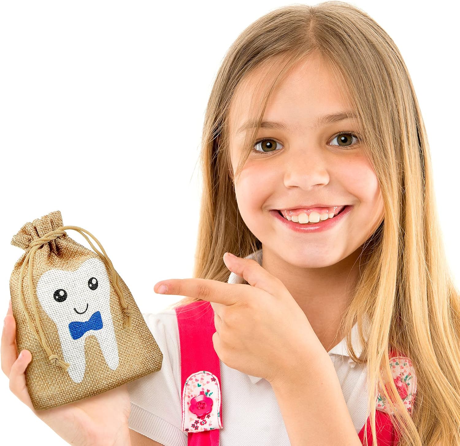 Shappy Tooth Fairy Bag Pouch Blue Style