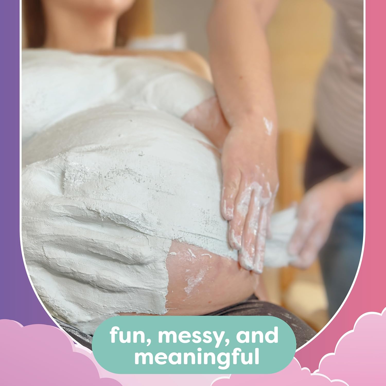 Chuckle Belly Casting Kit Create a 3D Pregnancy Keepsake