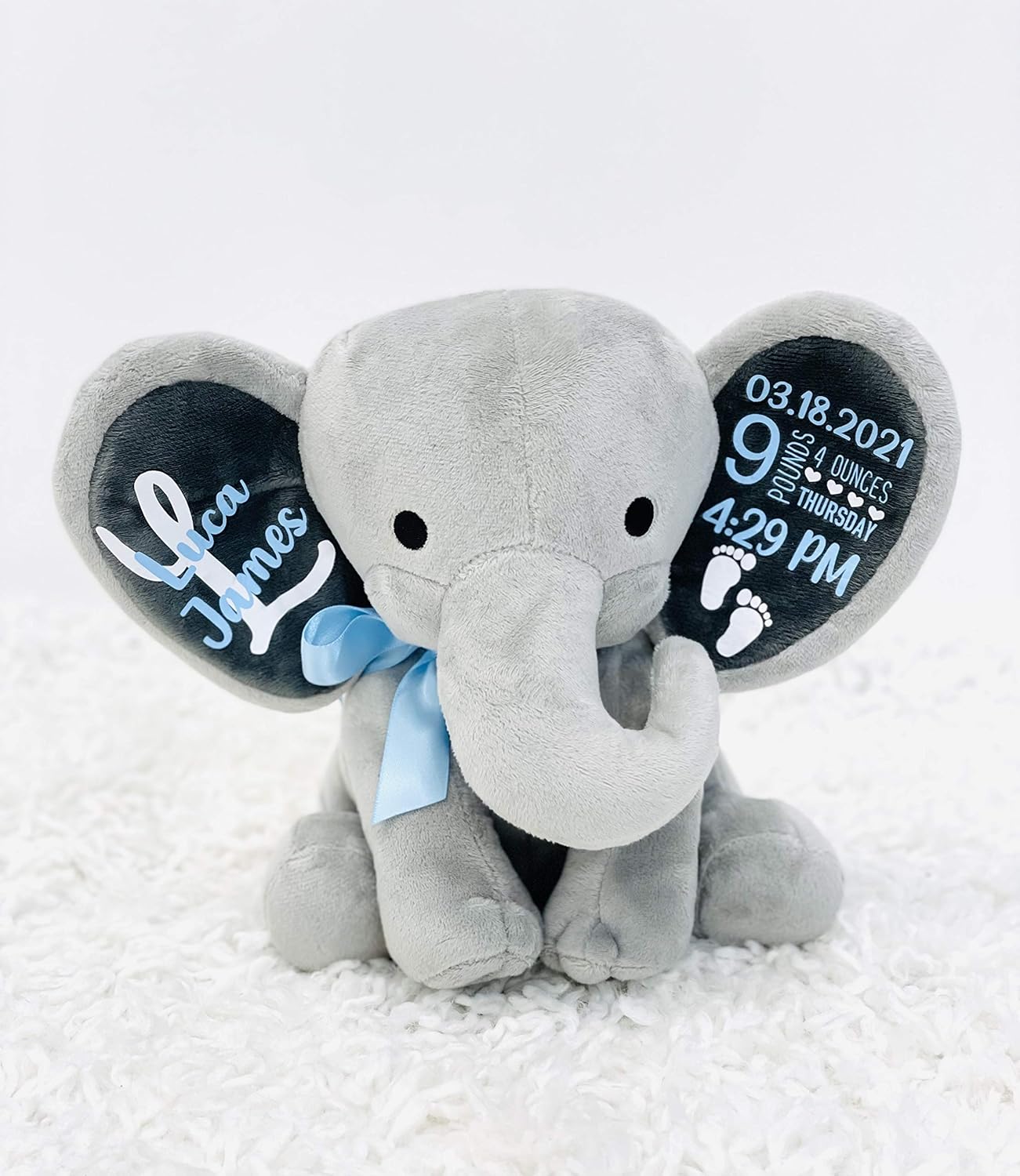 Personalized Baby Stuffed Animal Keepsake