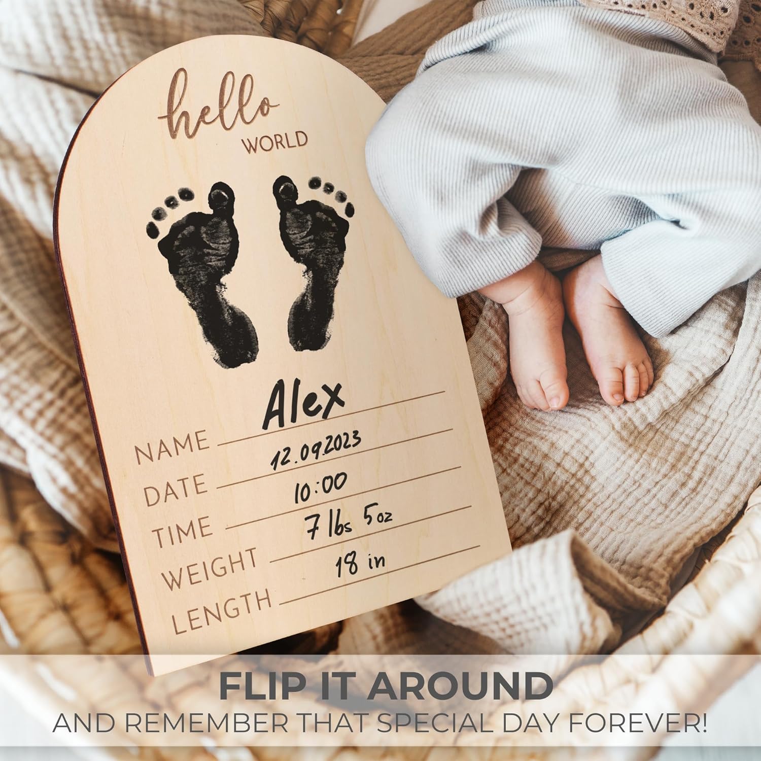KIBAGA Cute Double Sided Ultrasound Frame