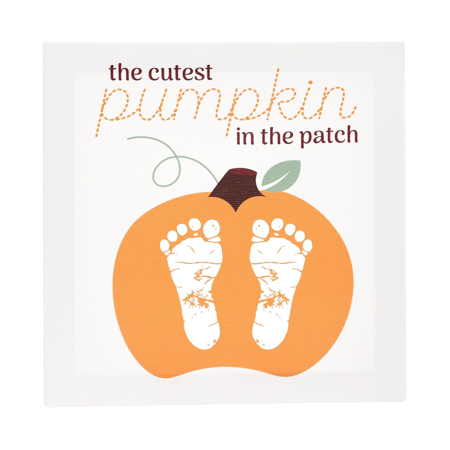 Kate Milo Pumpkin Canvas Keepsake