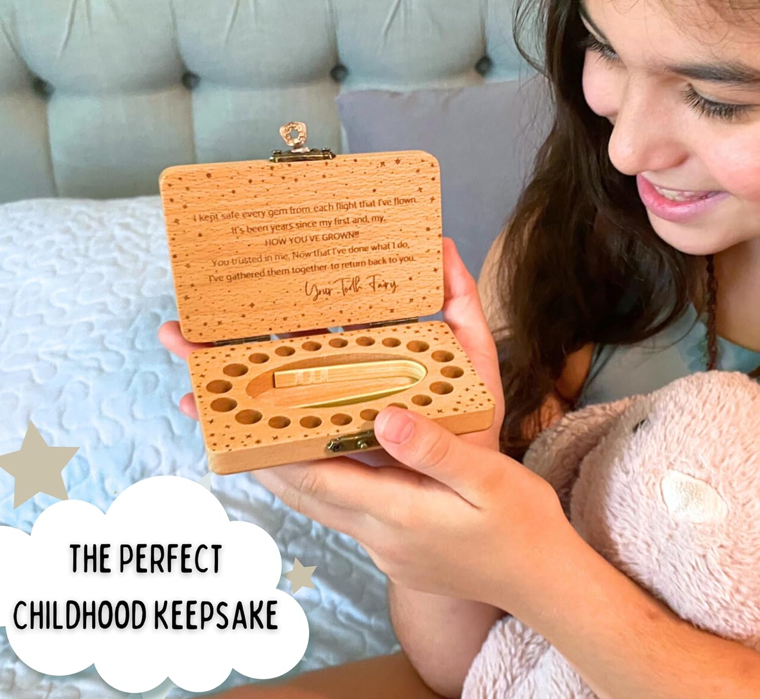20 Moments of Tooth Keepsake Box for Kids