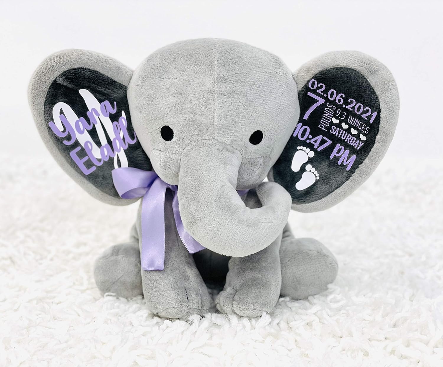 Personalized Baby Stuffed Animal Keepsake