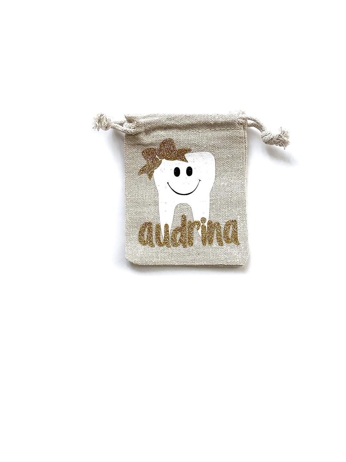 Bella Cuttery Tooth Fairy Bag Personalized Kids Keepsake