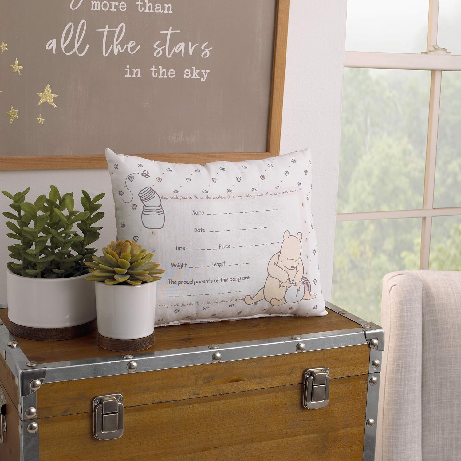Disney Winnie The Pooh Baby Keepsake Pillow