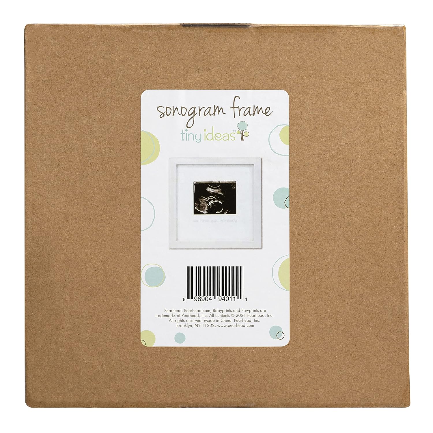Tiny Ideas We Love You Already Sonogram Keepsake Frame Pack of 2