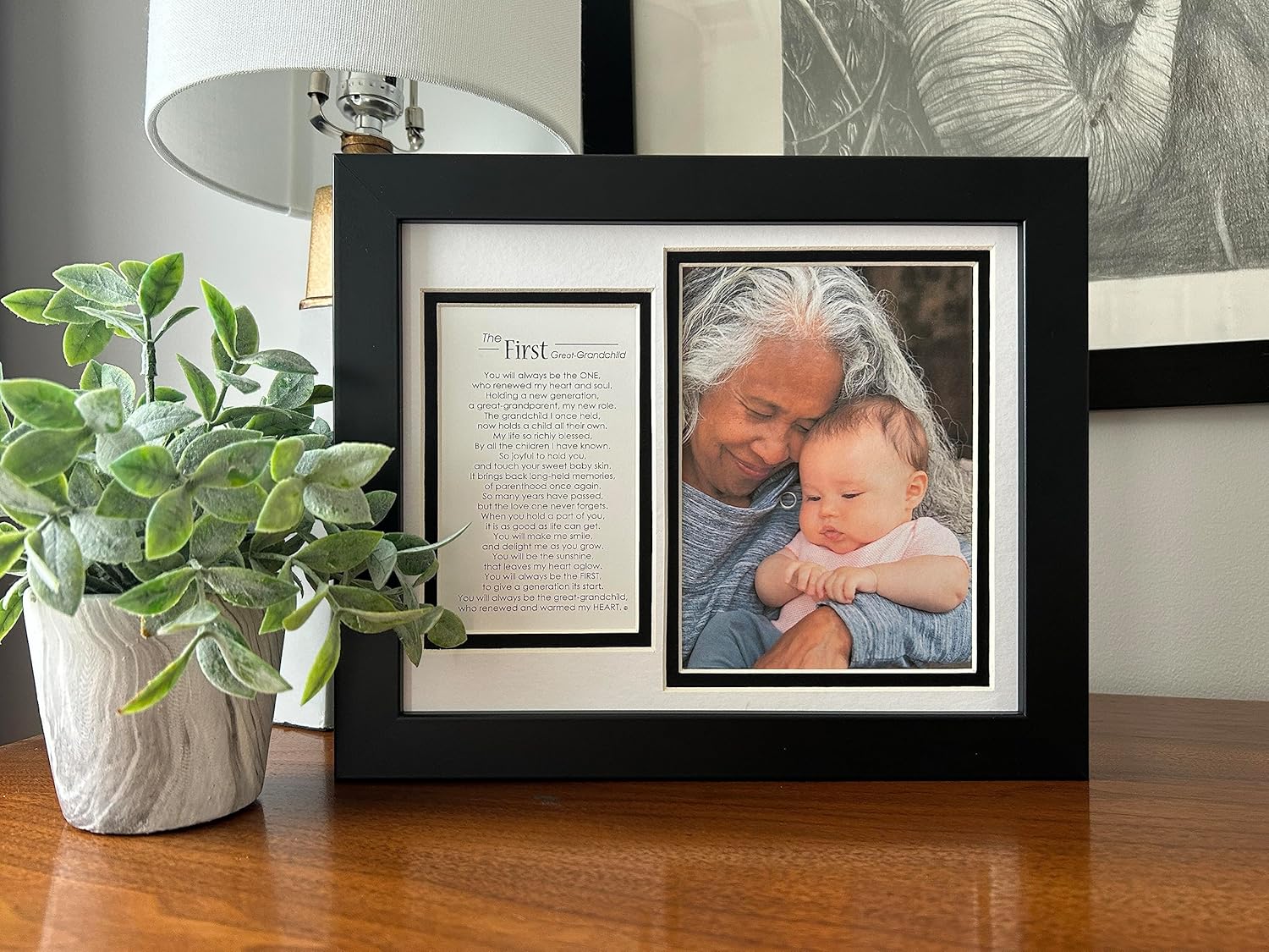 The Grandparent Gift Co First Great-Grandchild Photo Frame 1