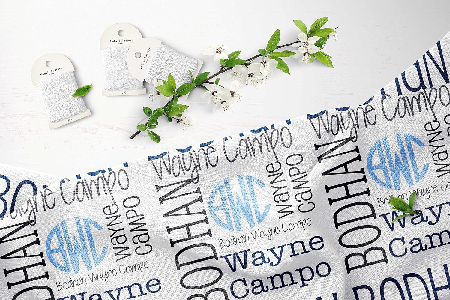 Personalized Baby Blanket with Name - Soft Fleece Bed Blanket for Newborns