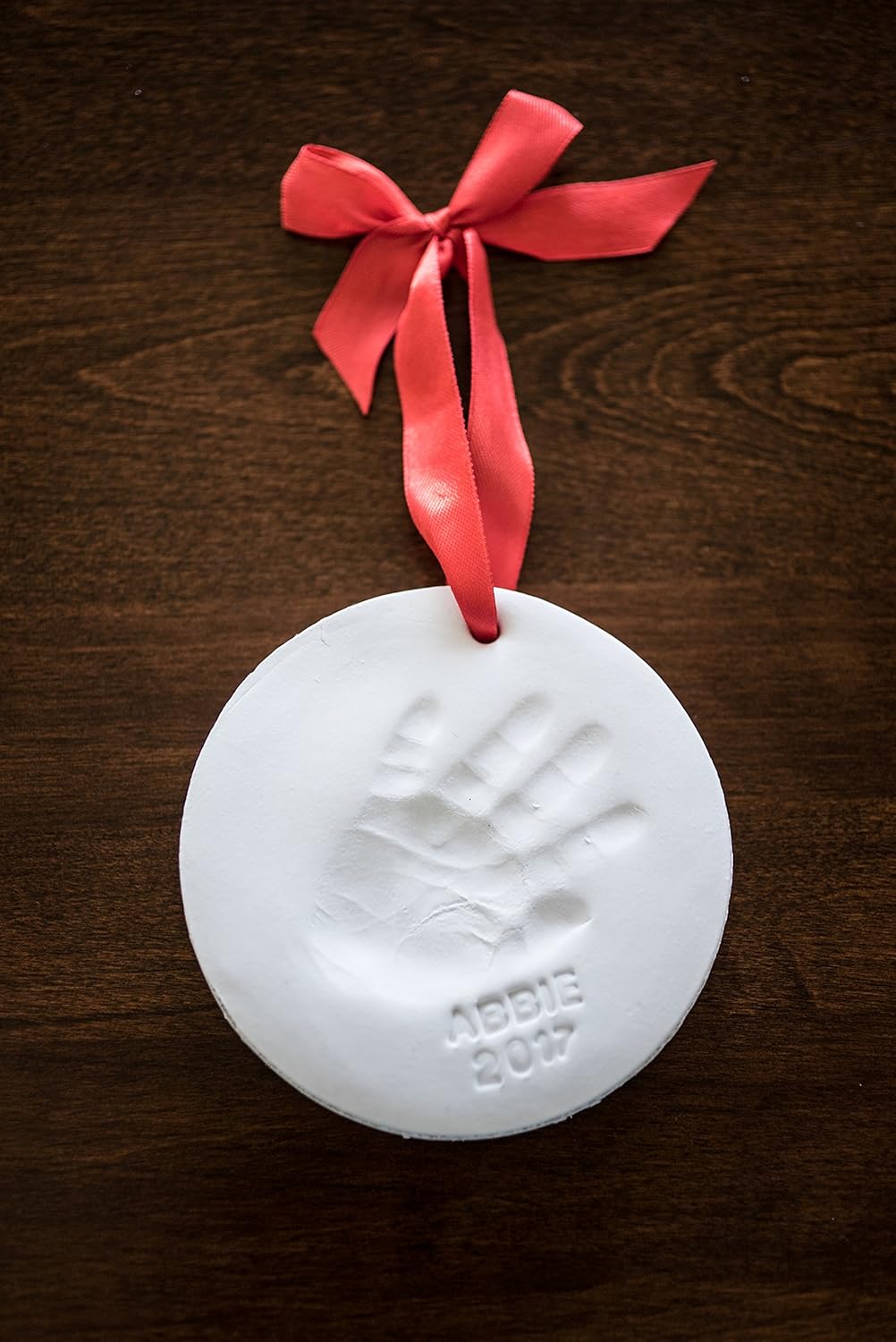 Little Hippo Baby Ornament Keepsake Kit - 2 Easels 4 Ribbons Letters