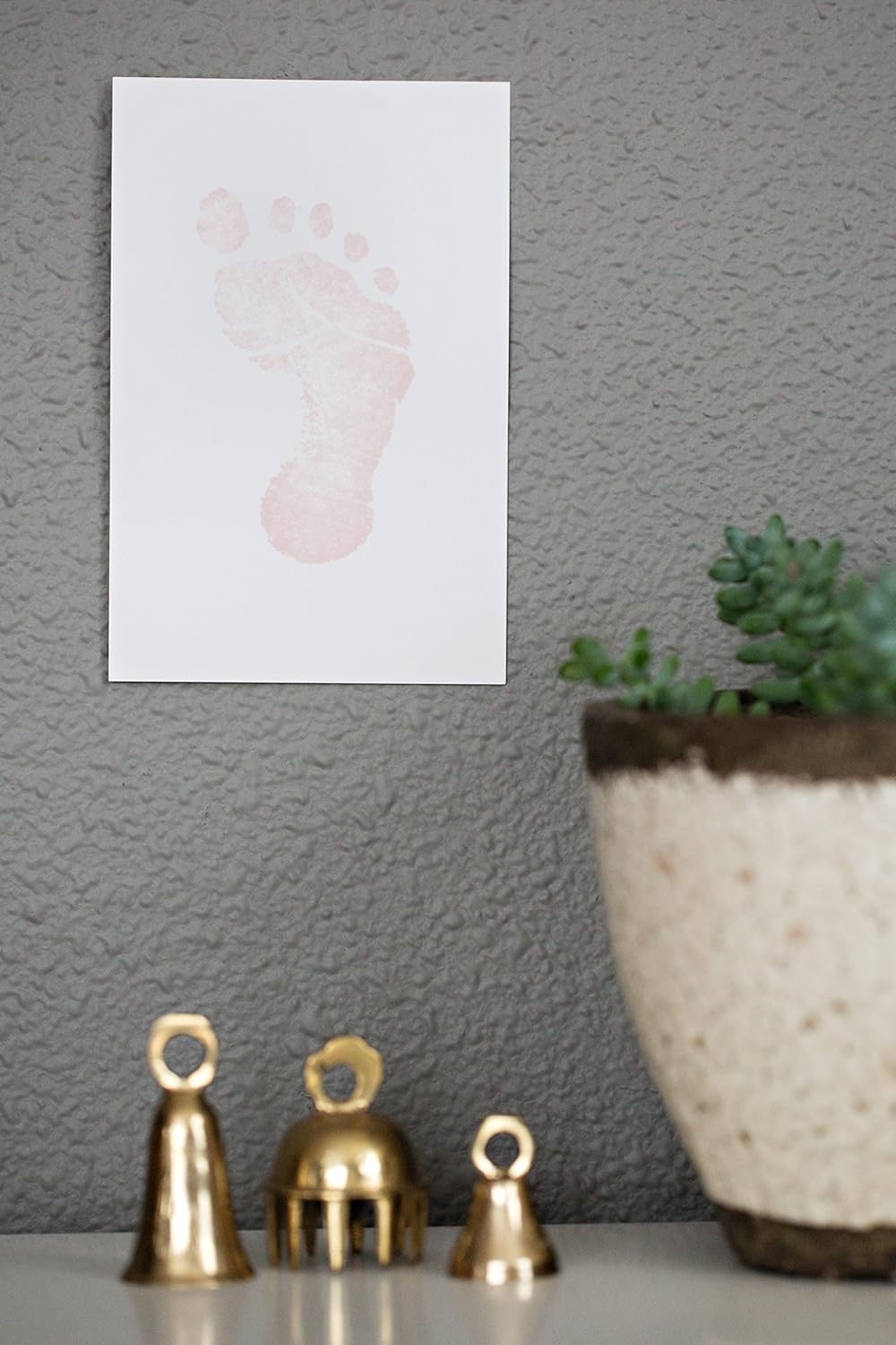 Pearhead Pink Ink Pad Kit for Baby Prints